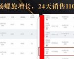 抖音7天螺旋Feed共振叠加连爆玩法,30天从0到1100万的抖音卖货底层逻辑揭秘-金融资料分享