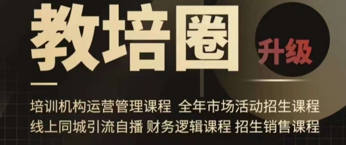 旺仔爸爸教培圈课程（运营／管理／招生／引流全套课程），同城引流自播方案-金融资料分享
