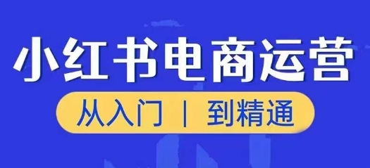 小红书电商运营课,从入门到精通,带你抓住又一个赚钱风口-金融资料分享