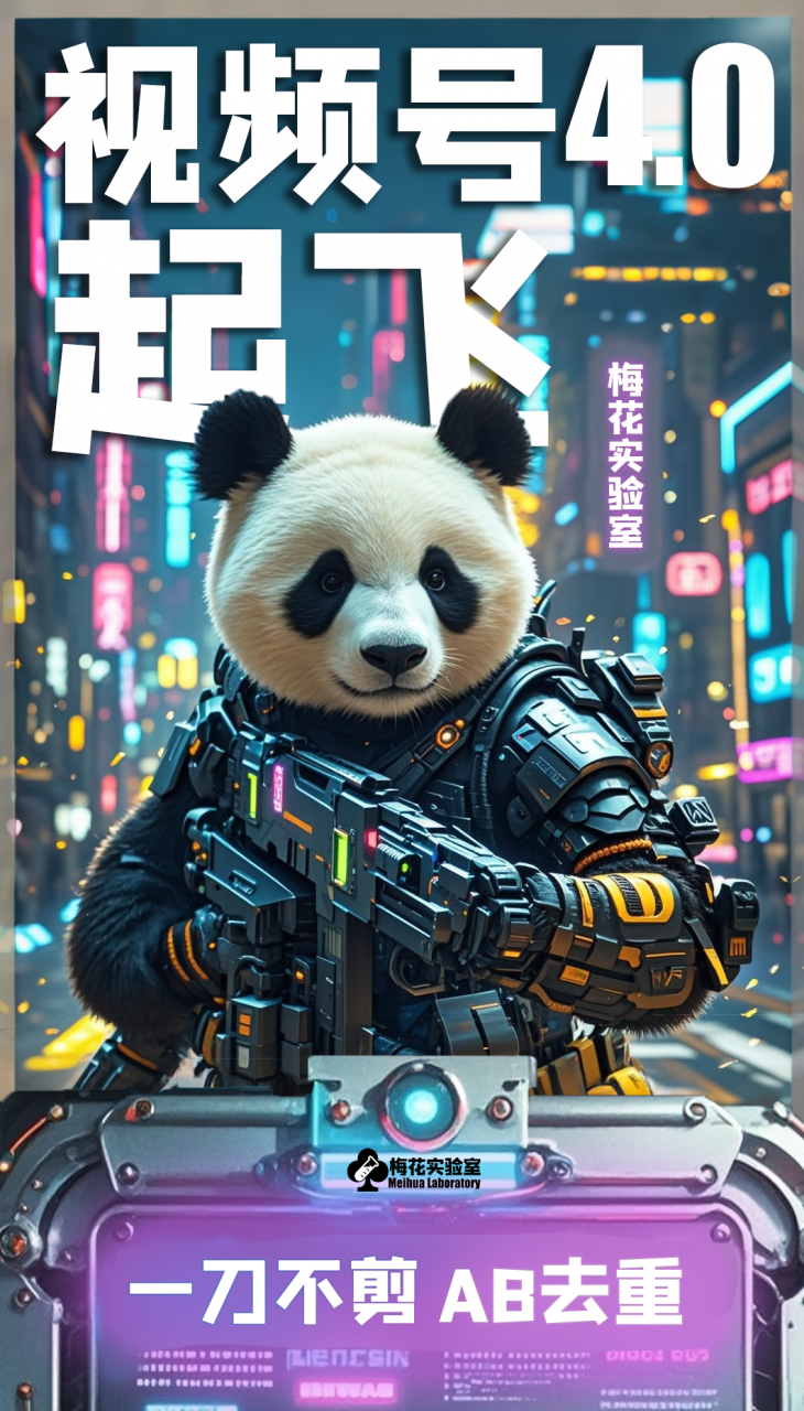 梅花实验窒微信视频号连怼玩法技巧起飞4.0一键AB破解版【揭秘】-金融资料分享