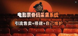 电影票券码采集系统_从商户放单转型做抢单达人-金融资料分享