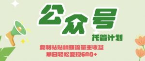 开启躺Z模式,Deepseek+公众号流量主,日入3张【揭秘】-金融资料分享