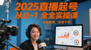 2025直播起号从0~1全实操课，全是干货-金融资料分享