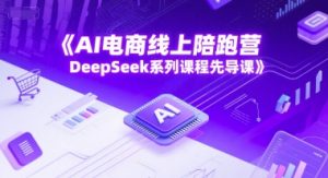 AI电商线上陪跑营,DeepSeek系列课程先导课-金融资料分享