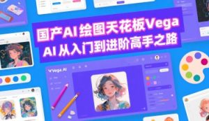 国产AI绘图天花板 Vega AI从入门到进阶高手之路-金融资料分享