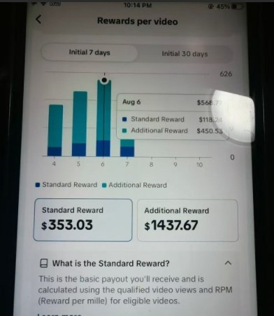 Tiktok中视频全新玩法，快速起号，快速出结果，百万播放一千八百刀-金融资料分享