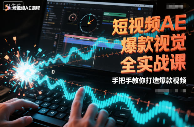 短视频AE爆款视觉全实战课,手把手教你打造爆款视频-金融资料分享