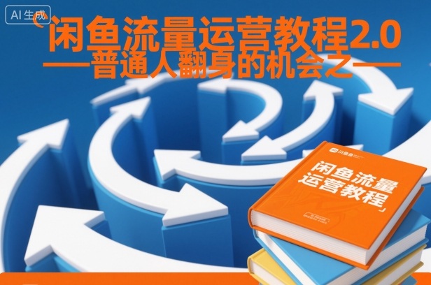 闲鱼流量运营教程2.0——普通人翻身的机会之一-金融资料分享
