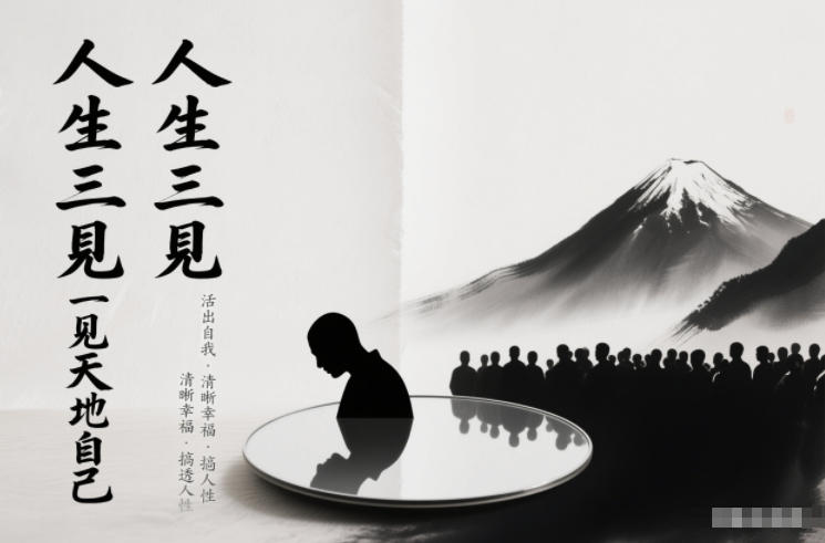 人生三见一见天地见众生见自己,活出自我拥有清晰幸福人生,搞透人性-金融资料分享