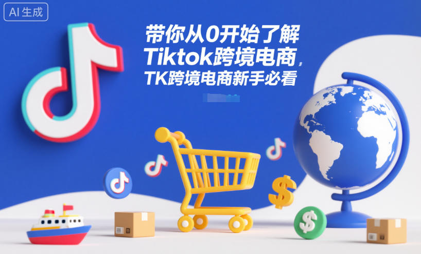 带你从0开始了解Tiktok跨境电商,TK跨境电商新手必看-金融资料分享