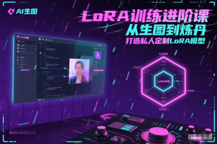 LoRA训练进阶课,从生图到炼丹,打造私人定制LoRA模型-金融资料分享