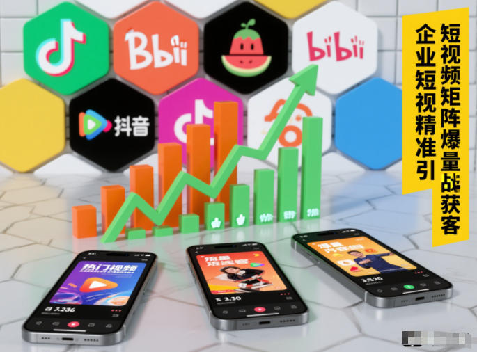 企业短视频精准引流矩阵获客,短视频矩阵爆量战法-金融资料分享