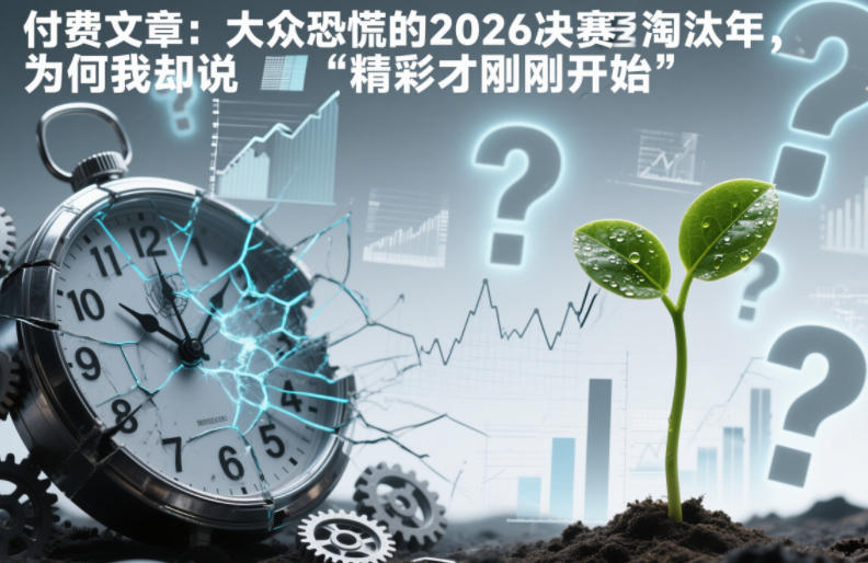 付费文章：大众恐慌的2026决赛淘汰年，为何我却说“精彩才刚刚开始”？-金融资料分享