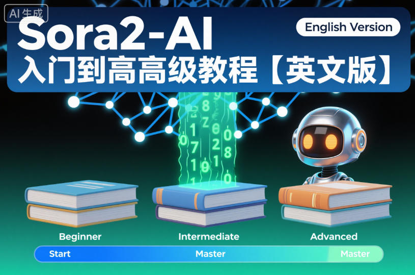 Sora2-AI入门到高级教程【英文版】-金融资料分享