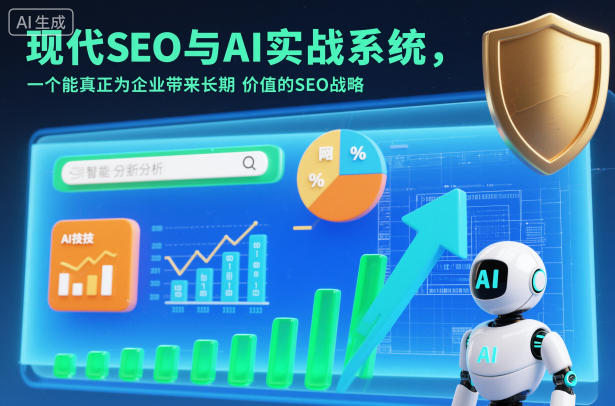 现代SEO与AI实战系统，一个能真正为企业带来长期价值的SEO战略（英语+中文字幕）-金融资料分享