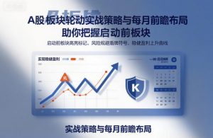 A股板块轮动实战策略与每月前瞻布局，助你把握启动前板块，规避风险，实现稳健盈利-金融资料分享
