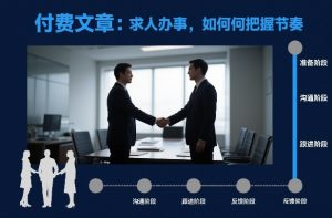 付费文章：求人办事，如何把握节奏-金融资料分享