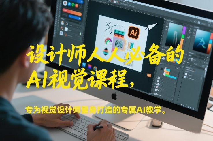 设计师人人必备的AI视觉课程,专为视觉设计师量身打造的专属AI教学-金融资料分享