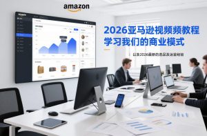 2026亚马逊视频教程,学习我们的商业模式,以及2026最新的选品及运营经验-金融资料分享