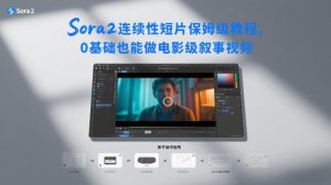 Sora2连续性短片保姆级教程，0基础也能做电影级叙事视频-金融资料分享