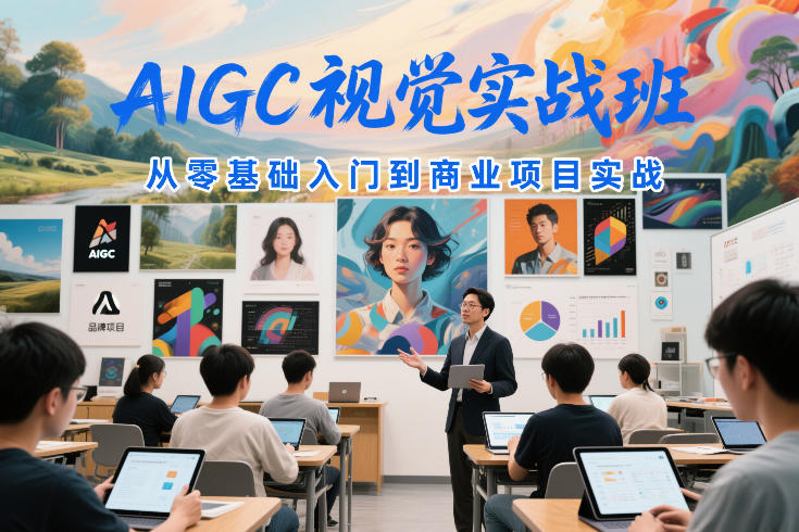 AIGC视觉实战班,从零基础入门到商业项目实战-金融资料分享